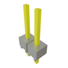 Headers, Male Pins - 612-HMTSW-102-07-LM-S-240-ND - DigiKey