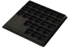 Protektive Pak Plastic ESD / Anti-Static Small Component Carrier 37786 - 4 5/16 in Length - 4 5/16 in Wide - PROTEKTIVE PAK 37786 - R. S. Hughes Company, Inc.