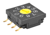 SW ROTARY DIP BCD COMP 100MA 5V - FR02FC10P - NKK Switches