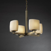 POR-8820-30-PLET-ABRS Mid. Chandeliers-Glass Up - 750373 - Capital Lighting, Inc.