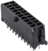 Wtb Conn, Header, 20Pos, 2Row, 3Mm; Connector Systems Molex - 01AH1205 - Newark, An Avnet Company