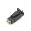 Amphenol Sine Systems ATMH06-2SC, 2-Way ATMH Connector Plug, Key C, Black, DTMH06-2SC Compatible - 39276 - Waytek, Inc.