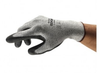 Ansell Edge 48-701 Black/White 10 Knit Work & General Purpose Glove - Polyurethane Palm Coating - 076490-13606 - 076490-13606 - R. S. Hughes Company, Inc.
