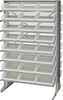 Storage Shelving with Bins - QPRD-109CL - Simplastics