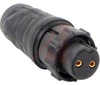 CORD CONNECTOR, FEMALE, WEATHERTIGHT, #16 CONTACTS, 2 PIN - 70214343 - Allied Electronics, Inc.