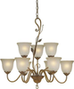 2483-09-41 Mid. Chandeliers-Glass Up - 413462 - Capital Lighting, Inc.