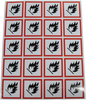 Pre Printed Labl, Vinyl, 40 X 40Mm/pk100 Rohs Compliant Multicomp Pro - 33AK3955 - Newark, An Avnet Company