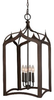 9393BB Foyer/Hall Lanterns-Open Frame - 607857 - Capital Lighting, Inc.