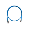 CAT 6 unshielded patch cord, LSZH Stranded, T568A and T568B compatible, Blue, 1.5 Meter -- C6541061D5M - Image