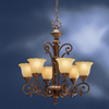 Mid. Chandeliers-Glass Up - 279955 - Light Center (The)