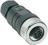 Sensor Connector, M12, Rcpt, 4Pos, Cable; Product Range Lumberg Automation - 05X9354 - Newark, An Avnet Company