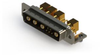 Combo D-Sub Conn, R/a Plug, Db-9W4, Th; Product Range Edac - 53AJ0740 - Newark, An Avnet Company
