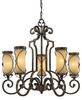 Mid. Chandeliers-Glass Up - 358415 - Light Center (The)