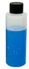 HDPE Cylinder Bottle with Black Cap - 66814 - U.S. Plastic Corporation