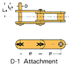 Plastic Sleeve Chain Attachment - CS2060SS D-1 - U.S. Tsubaki Power Transmission, LLC