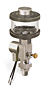 Clear View Single Feed Electro Lubricator, 2 1/2 oz Pyrex Reservoir, 1/4” Male NPT, 120V/60Hz - B4460-002PB12062W - Oil-Rite Corp.