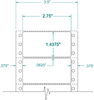 General Purpose Label - Pinfeed - 111058 - Western Numerical Control