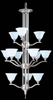 Large Chandeliers-Glass Shade - 235841 - Light Center (The)