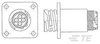 Circular Power Connectors - 788154-2 - TE Connectivity
