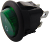 Rocker Switch, Dpst, On-Off, Black, Panel, 12 A, 125 V Rohs Compliant Apem - 97K6044 - Newark, An Avnet Company