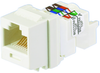 Cat6 Universal Jack Module, 8Pos, 1 Port; Lan Category Panduit - 41J7417 - Newark, An Avnet Company