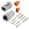 Amphenol Sine Systems ATP4PS-CKIT 4-Pin Receptacle & Plug ATP Connector Kit -- 40081 - Image