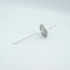 Power Feedthrough, 14,000 Volts, 15 Amps, 1 Pin, 0.092″ Nickel Conductor, 2.16″ QF / KF Flange - A0508-7-QF - MPF Products, INC.