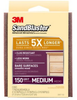 3M SandBlaster Sanding Sponge 150 Grit - 5 1/2 in Width x 4 1/2 in Length - 50689 - 051111-50689 - R. S. Hughes Company, Inc.