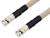 MHV Male to MHV Male Cable 12 Inch Length Using RG225 Coax - PE34423-12 - Pasternack