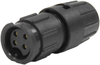 Circular Conn, Plug, 4Pos, Solder; Product Range Switchcraft/conxall - 71AJ8215 - Newark, An Avnet Company