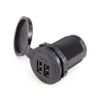 Blue Sea Systems 1045B Fast Charging Dual USB Socket - Bulk Packaging - 78037B - Waytek, Inc.