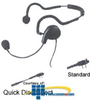 Pryme Radio Products Medium Duty Boom Microphone Headset.. - SPM-1400ILS - TelephoneStuff.com