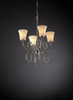 POR-8910-20-PLET-NCKL Mid. Chandeliers-Glass Up - 494759 - Capital Lighting, Inc.