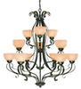 14412-BST Large Chandeliers-Glass Shade - 715578 - Capital Lighting, Inc.