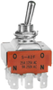 Switch, Toggle, 4Pdt, 25A, 125Vac; Switch Operation Nkk Switches - 10X9483 - Newark, An Avnet Company