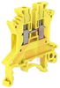 UK 1.5 N Yellow IEC Screw Clamp Terminal Block - 30-14 AWG - 70169328 - Allied Electronics, Inc.