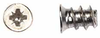 Flat Pozi Drive Euro Screws Bulk -- 1455-0050-0004-4001 - Image