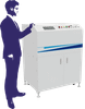 Mighty Security MS-100S Enterprise HDD & SSD Hammer Mill Shredder - MS-100S - U-Reach Data Solutions Inc.