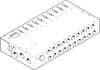 Manifold rail - VABM-L1-18W-G38-12-G - Festo Corporation