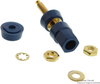 Binding Post, Hex, Blue, Panel Mount; Product Range Pomona - 99AC2879 - Newark, An Avnet Company