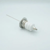 Power Feedthrough, 20,000 Volts, 3 Amps, 1 Pin, 0.094″ Stainless Steel Conductor, 2.16″ QF/KF Flange - A0235-2-QF - MPF Products, INC.