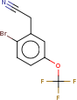 2-Bromo-5-(trifluoromethoxy)phenylacetonitrile -- 4637-B-X0 - Image