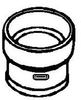 PVC DWV Cast Iron Adapter - 433979 - Bow Plastics Ltd.