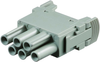 Heavy Duty Insert, Rcpt, 6Pos, 12Awg; Product Range Te Connectivity - 62AC1370 - Newark, An Avnet Company