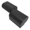 Lift-Off Hinge Offset Knuckle Style, Concealed Mount, Glass Filled Nylon, Black - 96-50-410-11 - Southco