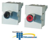 Legrand - Ortronics Two TracJack Modules Phono/RCA to 110 - OR-63700046 - TelephoneStuff.com
