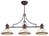 66435-3 Island/Pool Table-3 Light Bar - 606245 - Capital Lighting, Inc.