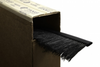 Flexible PVC h-Profile&ndash; Single Row, Continuous Roll Brush -- FPVC1410300 - Image