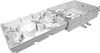 Ruggedised Outdoor Distribution Box Extra Large