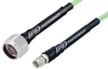 SMA Male to N Male Low Loss Cable 60 Inch Length Using PE-P142LL Coax, RoHS - PE3C0689-60 - Pasternack
